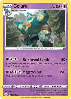 Pokemon Chilling Reign Golurk - 66