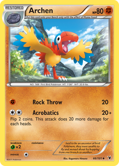 Pokemon Noble Victories Archen - 66
