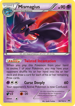Pokemon BREAKthrough Mismagius - 66