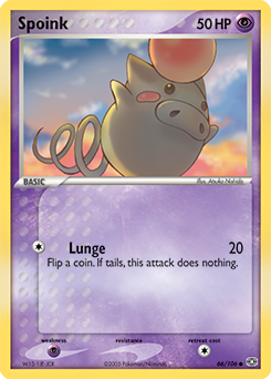 Pokemon Emerald Spoink - 66