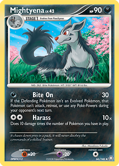 Pokemon Legends Awakened Mightyena - 66