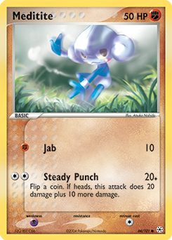 Pokemon Hidden Legends Meditite - 66