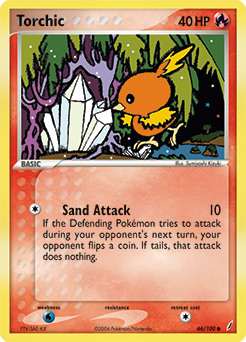 Pokemon Crystal Guardians Torchic - 66