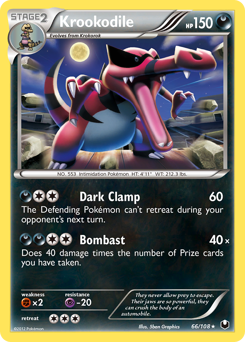 Pokemon Dark Explorers Krookodile - 66