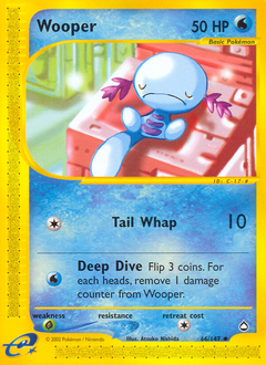 Pokemon Aquapolis Wooper - 66