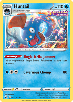 Pokemon Fusion Strike Huntail - 66
