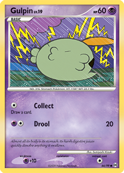 Pokemon Arceus Gulpin - 66