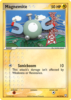 Pokemon Team Rocket Returns Magnemite - 66