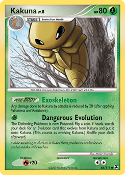 Pokemon Rising Rivals Kakuna - 66