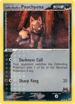 Pokemon Team Magma vs Team Aqua Team Magma's Poochyena - 66
