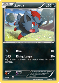 Pokemon Emerging Powers Zorua - 66