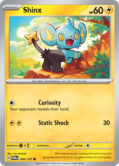 Pokemon Twilight Masquerade Shinx - 66