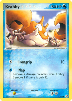 Pokemon FireRed & LeafGreen Krabby - 66
