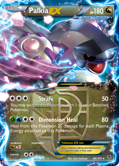 Pokemon Plasma Blast Palkia-EX - 66