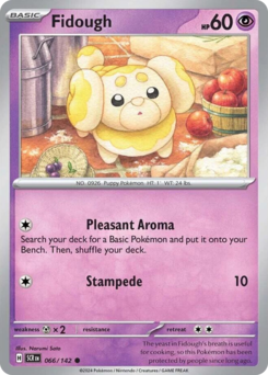 Pokemon Stellar Crown Fidough - 66