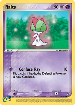 Pokemon Ruby & Sapphire Ralts - 66