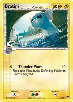 Pokemon Delta Species Dratini δ - 66