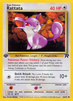 Pokemon Team Rocket Rattata - 66