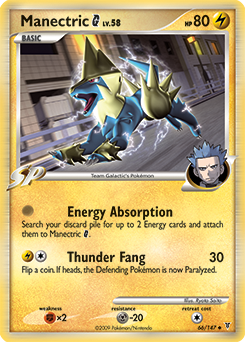 Pokemon Supreme Victors Manectric G - 66