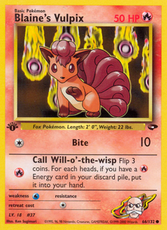 Pokemon Gym Challenge Blaine's Vulpix - 66
