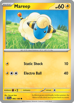 Pokemon Scarlet & Violet Mareep - 66