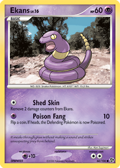 Pokemon Great Encounters Ekans - 66
