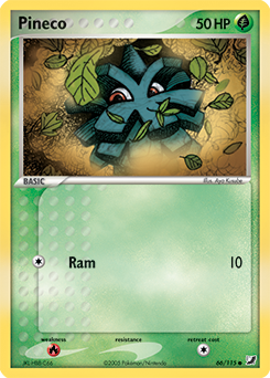 Pokemon Unseen Forces Pineco - 66
