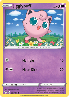Pokemon Darkness Ablaze Jigglypuff - 67