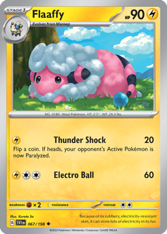 Pokemon Scarlet & Violet Flaaffy - 67