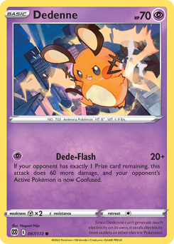 Pokemon Brilliant Stars Dedenne - 67