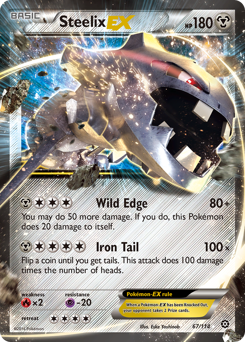 Pokemon Steam Siege Steelix-EX - 67