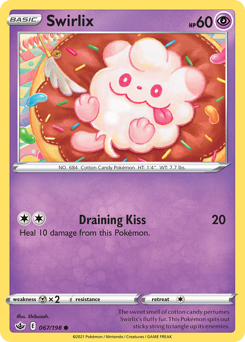 Pokemon Chilling Reign Swirlix - 67