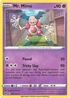 Pokemon Lost Origin Mr. Mime - 67