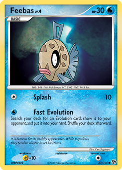 Pokemon Great Encounters Feebas - 67