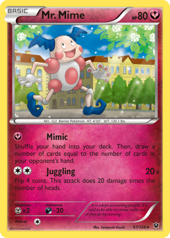 Pokemon Fates Collide Mr. Mime - 67