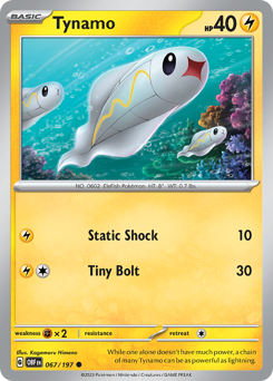 Pokemon Obsidian Flames Tynamo - 67