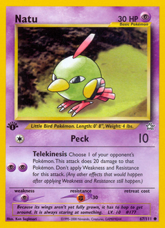 Pokemon Neo Genesis Natu - 67