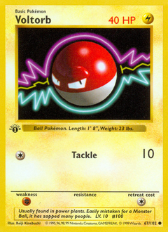 Pokemon Base Voltorb - 67