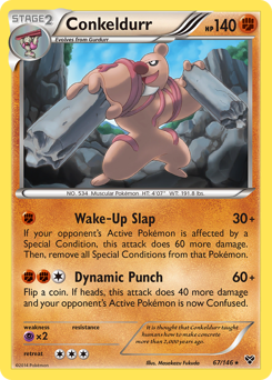 Pokemon XY Conkeldurr - 67