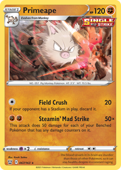 Pokemon Battle Styles Primeape - 67