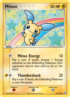 Pokemon Hidden Legends Minun - 67