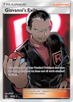 Pokemon Hidden Fates Giovanni's Exile - 67
