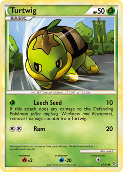 Pokemon HS—Unleashed Turtwig - 67