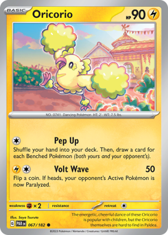 Pokemon Paradox Rift Oricorio - 67