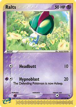 Pokemon Ruby & Sapphire Ralts - 67