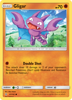 Pokemon Guardians Rising Gligar - 67