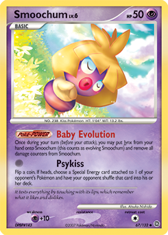 Pokemon Secret Wonders Smoochum - 67