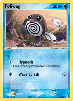 Pokemon Unseen Forces Poliwag - 67
