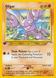 Pokemon Neo Destiny Gligar - 67