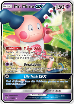 Pokemon Team Up Mr. Mime-GX - 67